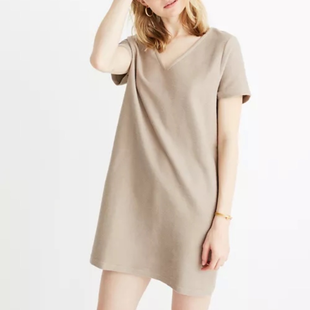 Madewell Texture & Thread Relaxed Tee Dress Size M